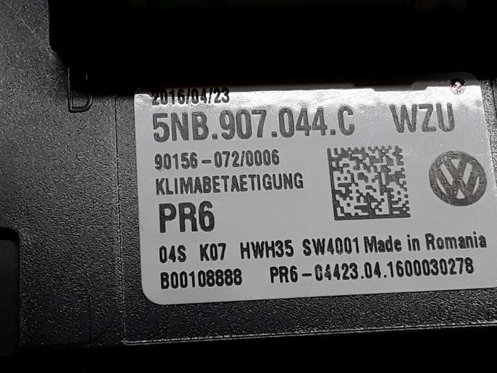 Volkswagen Tiguan (2011 - 2016)  5NB907044C Блок управления кондиционера воздуха / климата/ печки (в салоне)