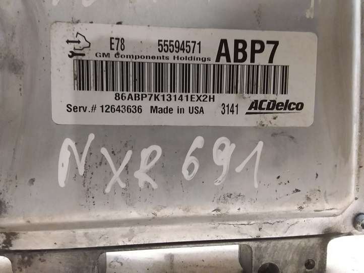 Opel Corsa D (2010 - 2014)  55594571 Блок управления двигателя