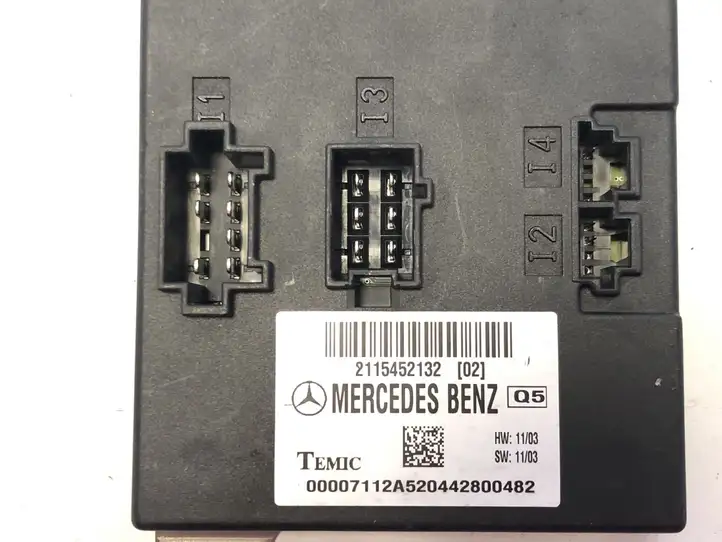 Mercedes-Benz E W211 (2002 - 2009) 2115452132 Модуль комфорта — фото 3