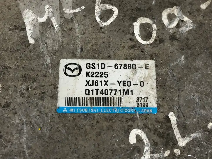 Mazda 6 (2009 - 2012) GS1D67880E Блок управления усилителем руля — фото 4