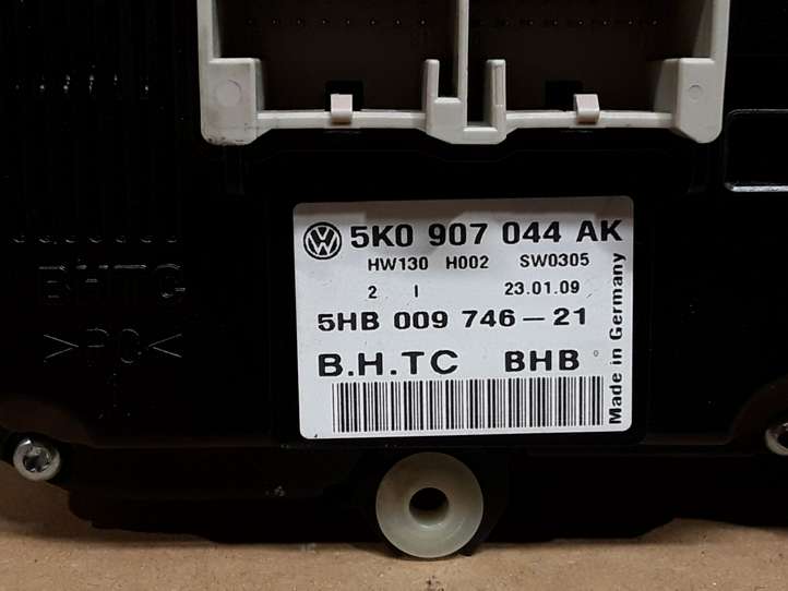 Volkswagen Golf VI (2009 - 2013)  5K0907044AK Блок управления кондиционера воздуха / климата/ печки (в салоне)