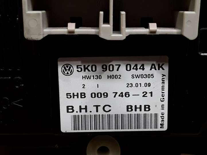Volkswagen Golf VI (2009 - 2013)  5K0907044AK Блок управления кондиционера воздуха / климата/ печки (в салоне)