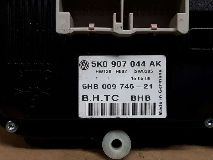 Volkswagen Golf VI (2009 - 2013)  5K0907044AK Блок управления кондиционера воздуха / климата/ печки (в салоне)