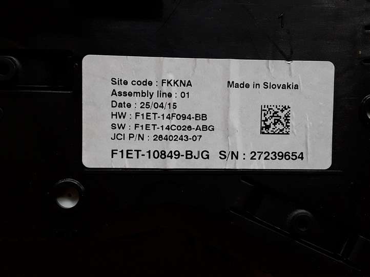 Ford C-Max (2010 - 2015)  F1ET10849BJG Спидометр (приборный щиток)