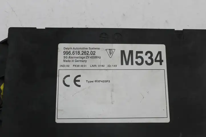 Porsche Boxster 986 (1996 - 2004) 99661826202 Блок иммобилайзера — фото 3