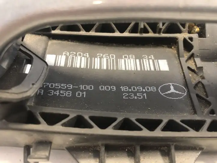 Mercedes-Benz C W203 (2000 - 2007) A2042600834 Наружная ручка двери — фото 3