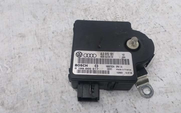 4L0915181 Audi Q7 4L Akumuliatoriaus valdymo blokas