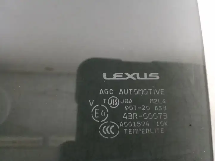 Lexus RX 330 - 350 - 400H (2008 - 2012) 68104-48110 Стекло задней двери — фото 2