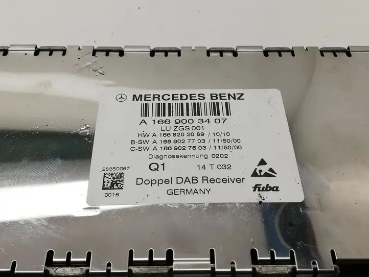 Mercedes-Benz E W212 (2009 - 2016) A1669003407 Блок Hi-Fi аудиосистемы — фото 3