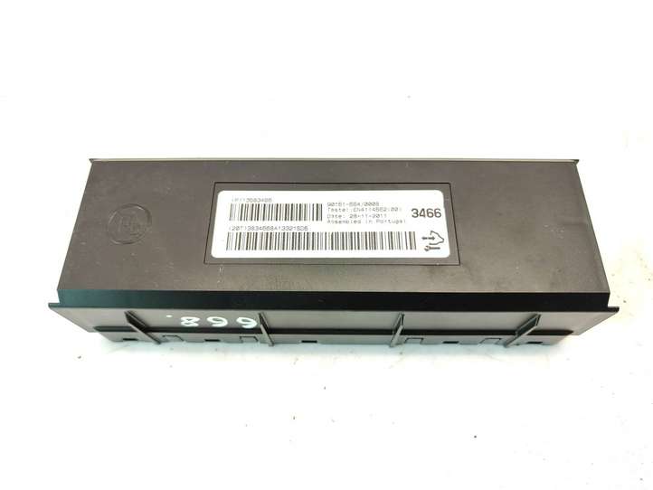 Opel Astra (2009 - 2012)  13583466 Блок управления кондиционера воздуха / климата/ печки (в салоне)