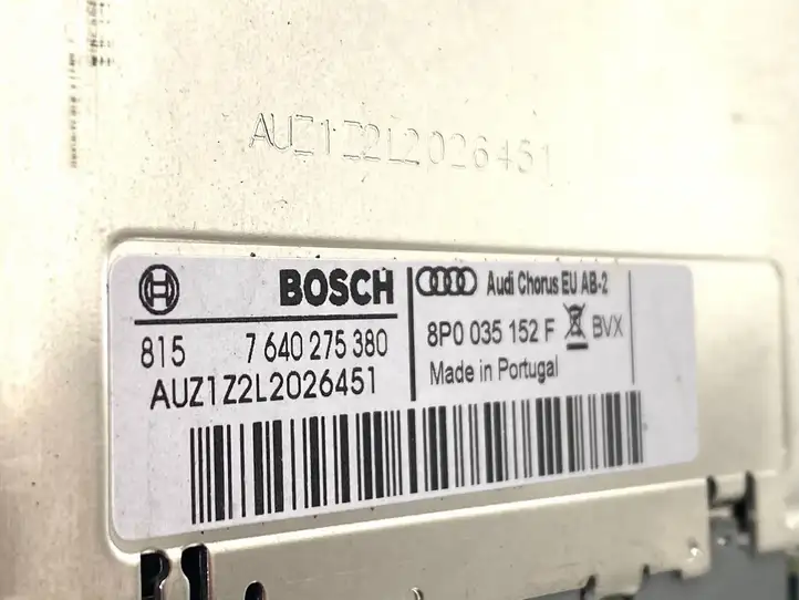 Audi A3/S3 8P (2008 - 2013) 8P0035152F Магнитола / мультимедийная система — фото 3