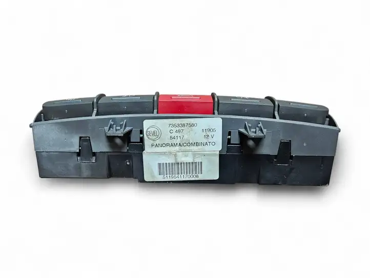 Fiat Ducato (2002 - 2006) 7353387580 Включатель аварийных фонарей — фото 3