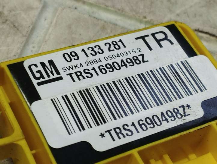 Opel Astra (1998 - 2004)  09133281TR Датчик удара надувных подушек