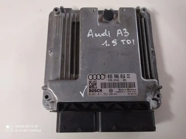 Audi A3/S3 8P (2004 - 2008) 03G906016CC Блок управления двигателем (ЭБУ) — фото 1