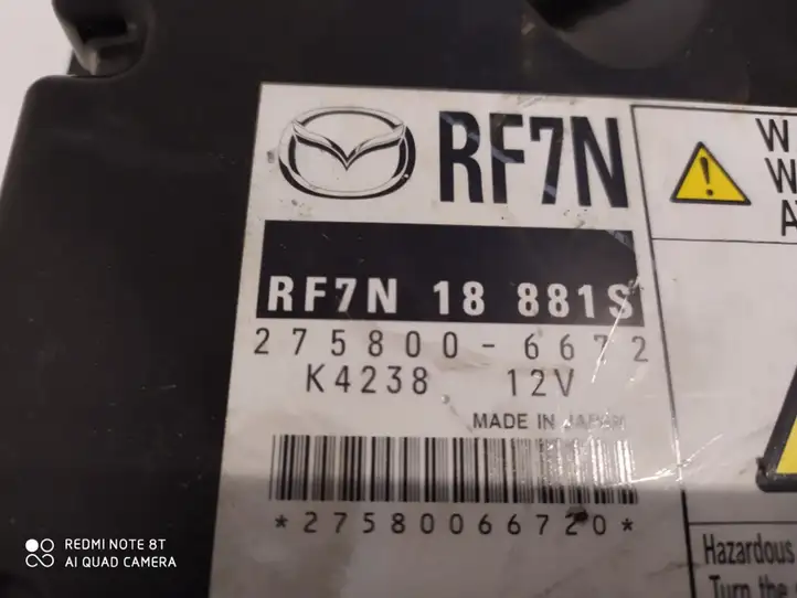 Mazda 5 (2005 - 2010) RF7N18881S Блок управления двигателем (ЭБУ) — фото 4
