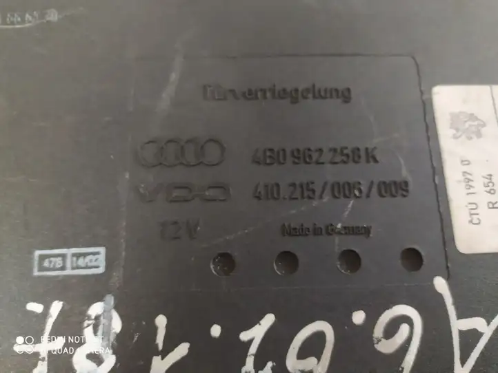 Audi A6 S6 C5 4B (2001 - 2004) 4B0962258K Модуль комфорта — фото 4