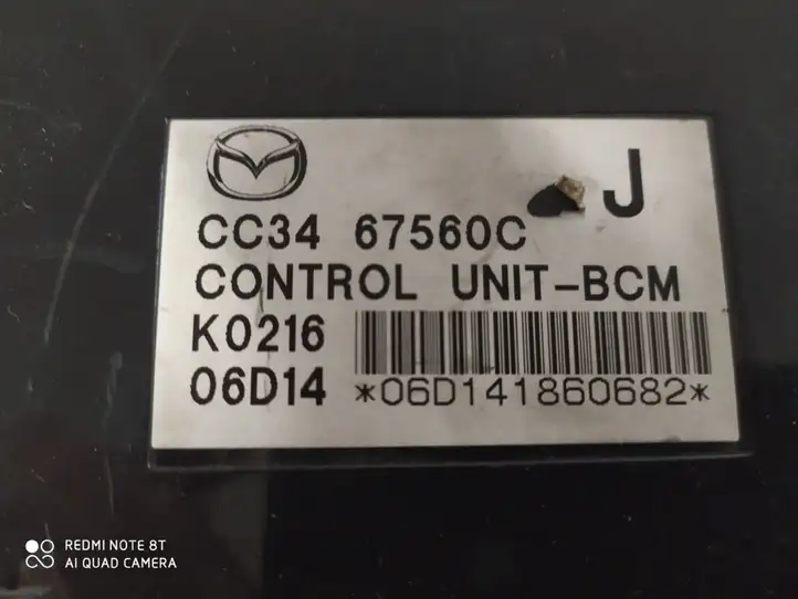 Mazda 5 (2005 - 2010) CC3467560C Модуль комфорта — фото 2