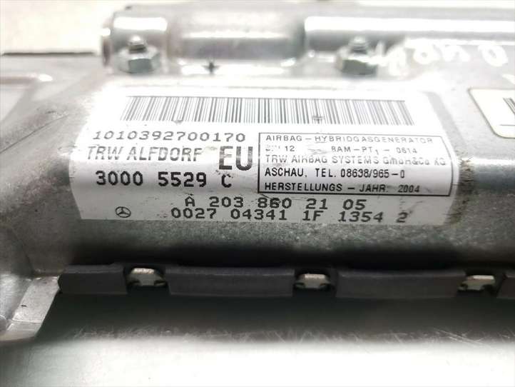 Mercedes-Benz C W203 (2000 - 2007)  A2038602105 Подушка безопастности передней двери