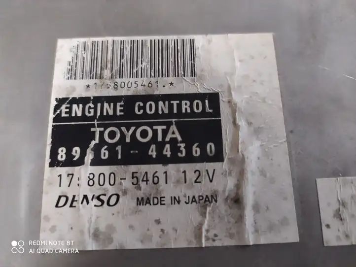 Toyota Avensis Verso (2004 - 2009) 8966144360 Блок управления двигателем (ЭБУ) — фото 3