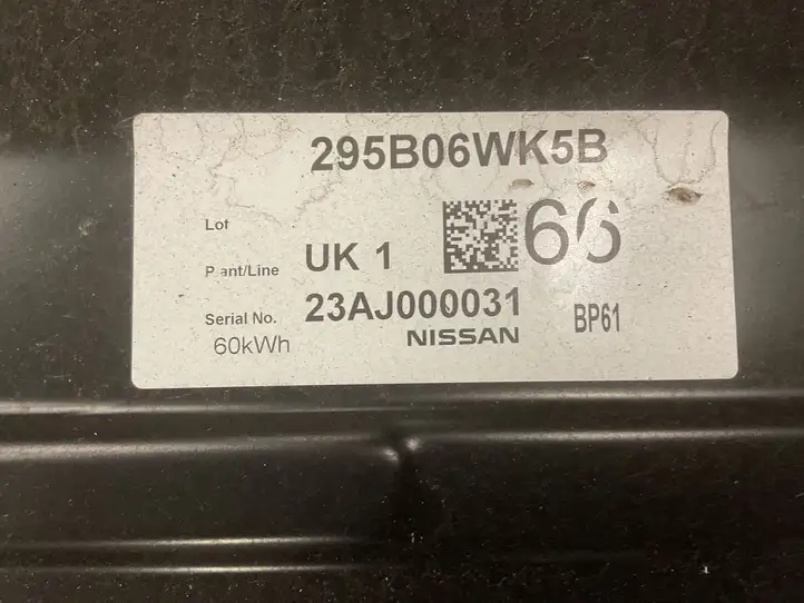 Nissan (2024 - ) 295B06WK5B Модуль аккумуляторной батареи гибридного автомобиля / электромобиля — фото 9