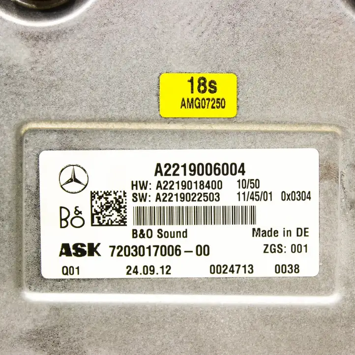 Mercedes-Benz (2013 - ) A2219006004 Усилитель звука — фото 6