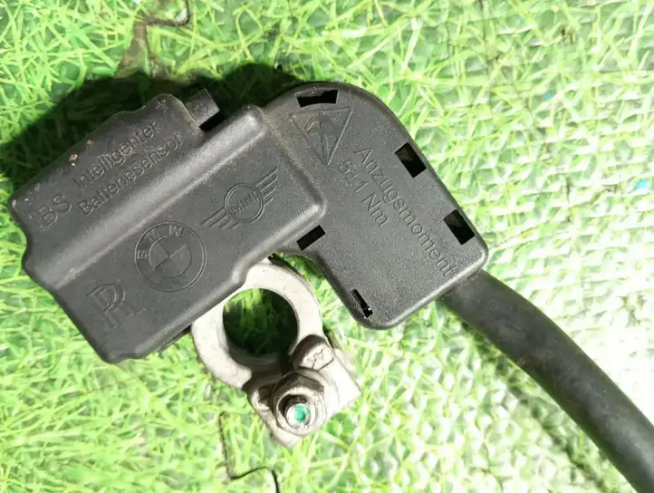 BMW (2007 - ) 9132251 Минусовой провод аккумулятора — фото 2