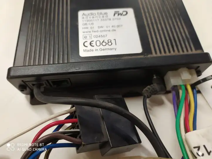 Audi A4 S4 B6 8E 8H (2000 - 2006) AUDIOBLUEADVANCED Блок GSM — фото 3