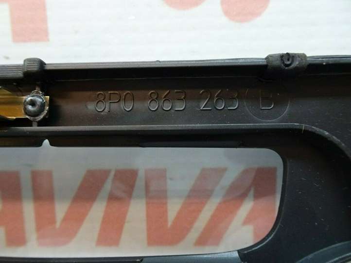 Audi A3/S3 8P (2004 - 2008)  8P0863263 Отделочный щит панели (центральный)
