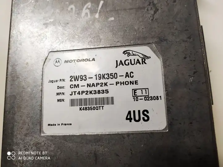 Jaguar S-Type (2004 - 2008) 2W9319K350AC Блок GSM — фото 4