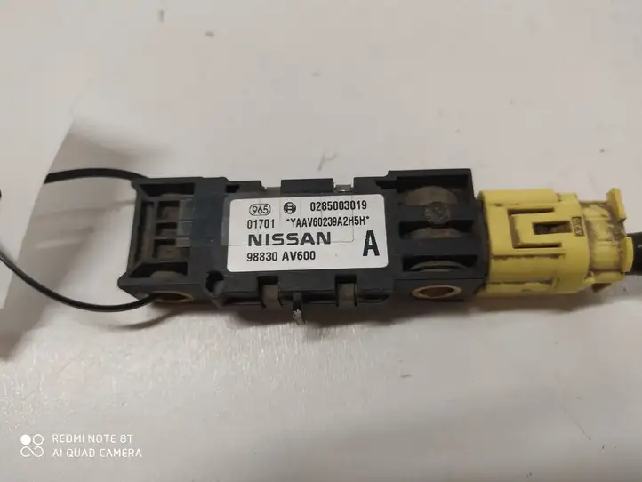 Nissan Primera (2001 - 2008) 0285003019 Датчик удара SRS — фото 1