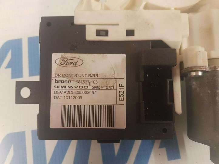 Ford C-Max (2003 - 2007)  981537-103 Механизм подъема окон задней двери