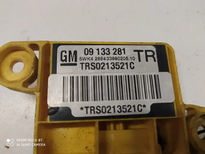 Opel Astra G (1998 - 2004) 09133281 Датчик удара SRS — фото 3