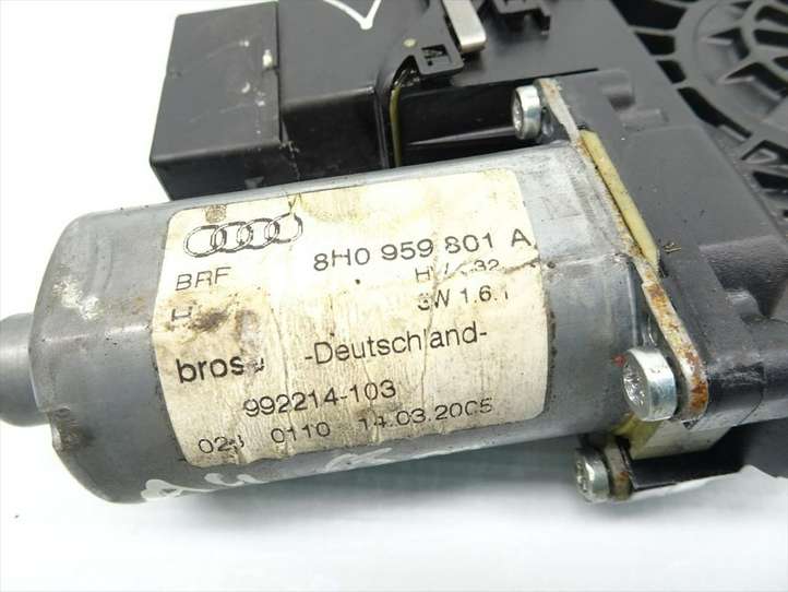 Audi A4 (2000 - 2006)  8H0959801A Механизм подъема окон задней двери