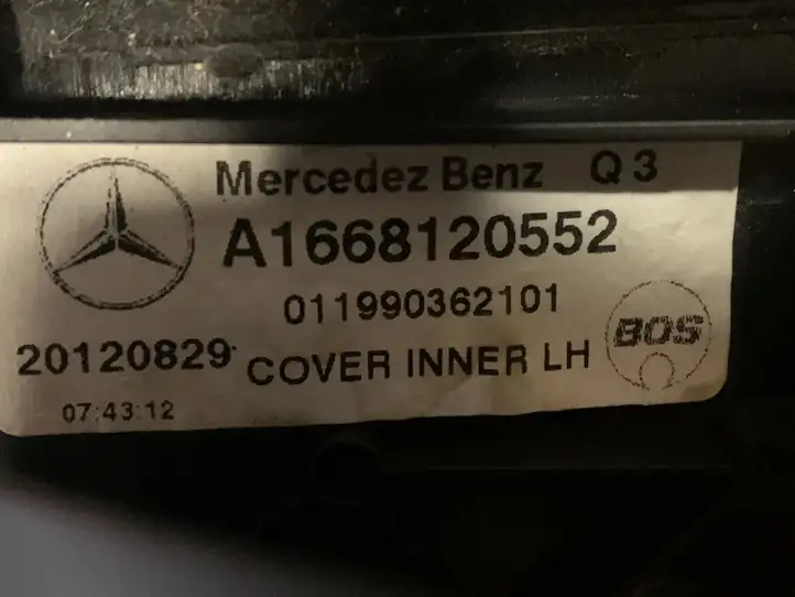 Mercedes-Benz (2013 - ) A1668120652 Солнцезащитная шторка задней двери — фото 5
