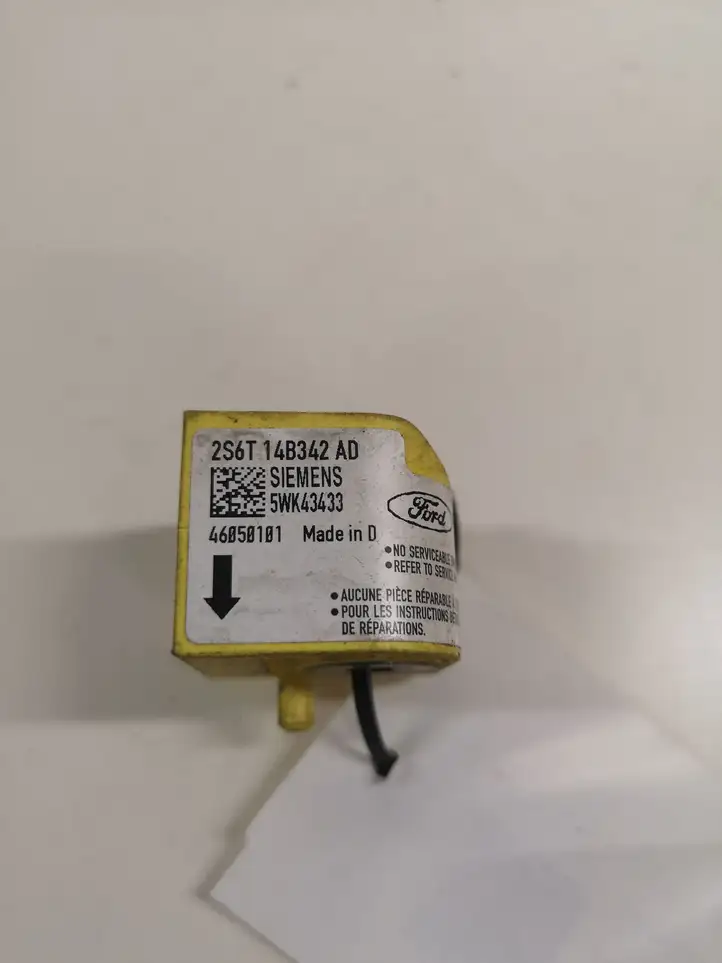 Ford Fusion (2006 - 2012) 2S6T14B342AD Датчик удара SRS — фото 4