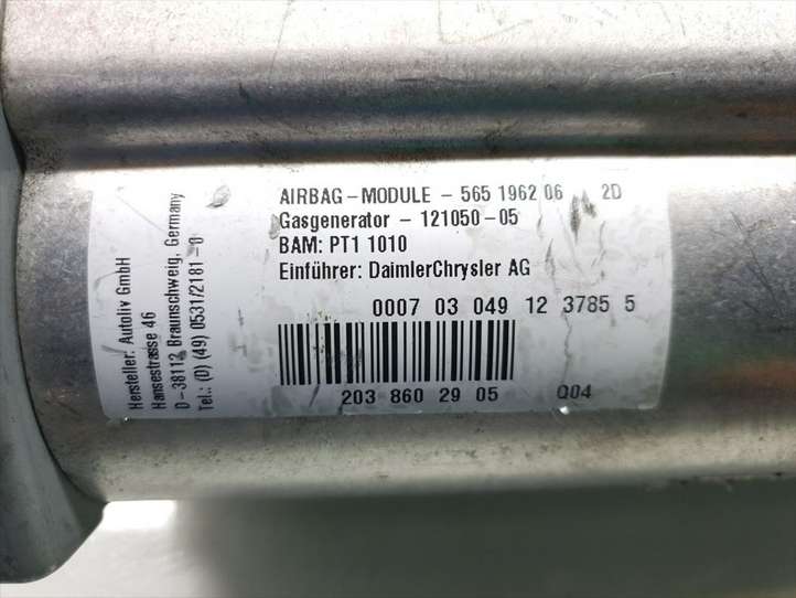 Mercedes-Benz C W203 (2000 - 2007)  2038602905 Подушка безопастности пассажира