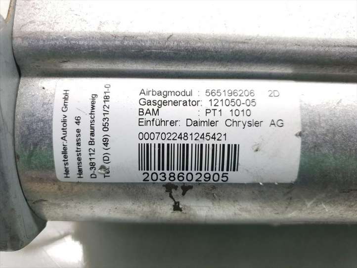 Mercedes-Benz C W203 (2000 - 2007)  2038602905 Подушка безопастности пассажира