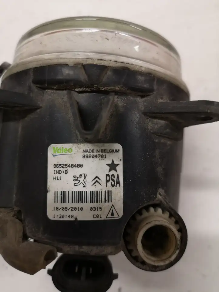 Peugeot Partner (2002 - 2008) 9652548480 Передняя противотуманная фара — фото 3