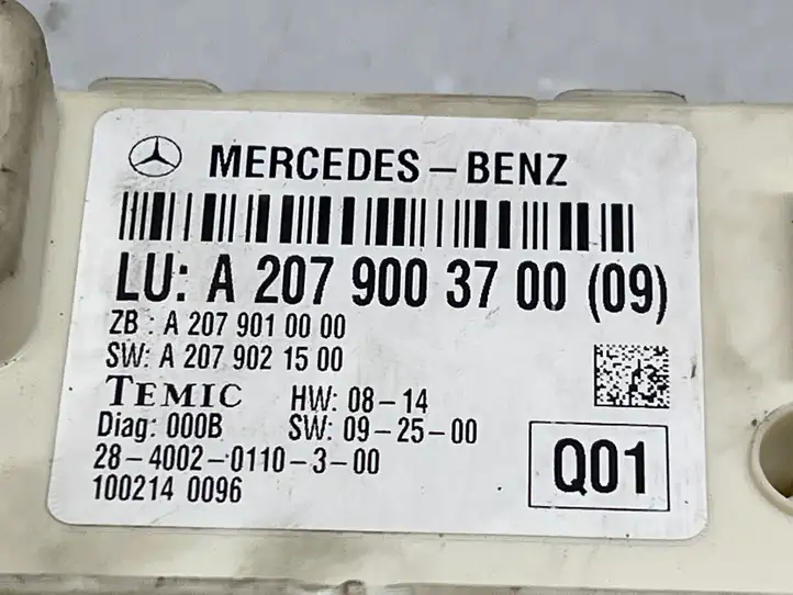 Mercedes-Benz E C207 W207 (2009 - 2017) A2079003700 Реле управления окон — фото 3