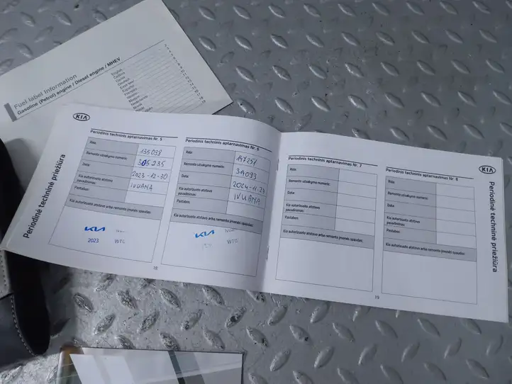Kia (2019 - ) Сервисная книжка — фото 2