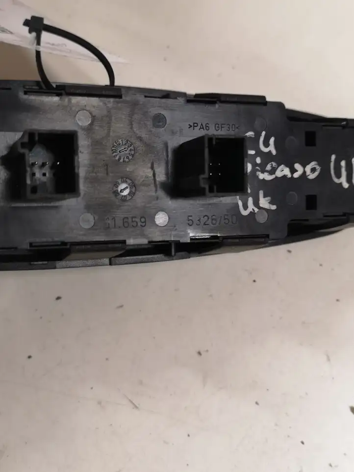Citroen C4 I Picasso (2006 - 2013) 96639383ZD Блок кнопок стеклоподъемников — фото 4
