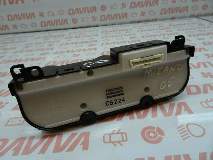 Nissan Murano Z50 (2002 - 2008)  27500CC000 Блок управления кондиционера воздуха / климата/ печки (в салоне)