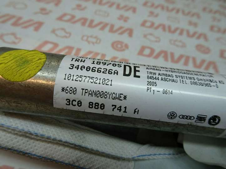 Volkswagen PASSAT B6 (2005 - 2010)  3C0880741A Звукоизоляция крыши