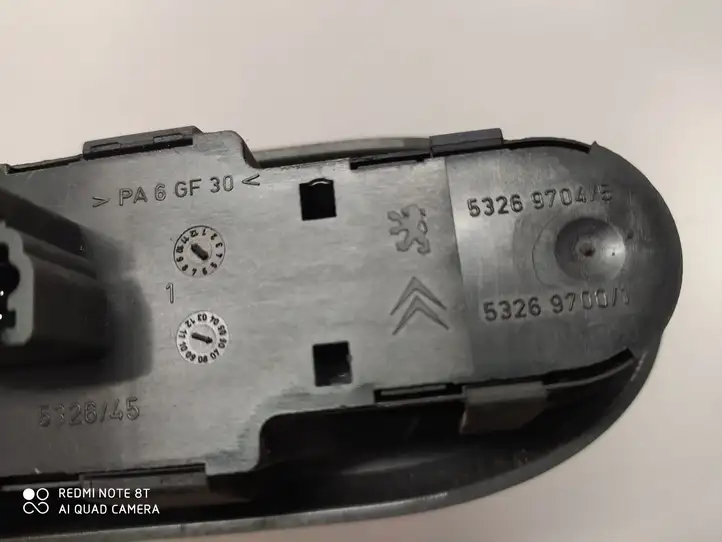Peugeot 407 (2004 - 2011) 53269704 Блок кнопок стеклоподъемников — фото 2