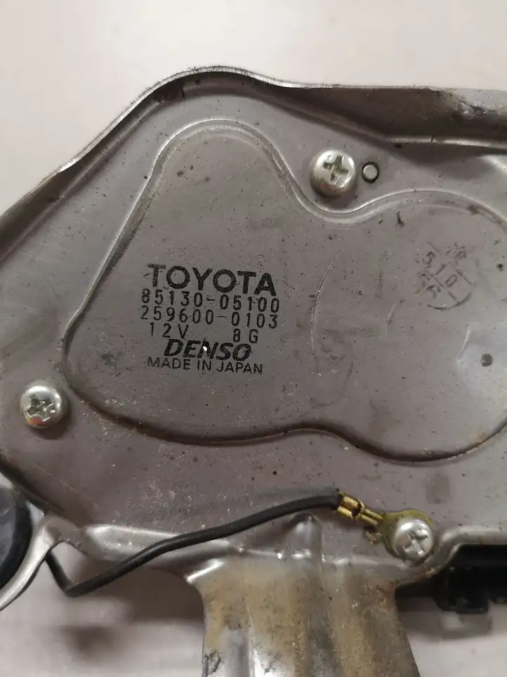 Toyota Avensis T250 (2003 - 2006) 8513005100 Двигатель стеклоочистителя заднего стекла — фото 3