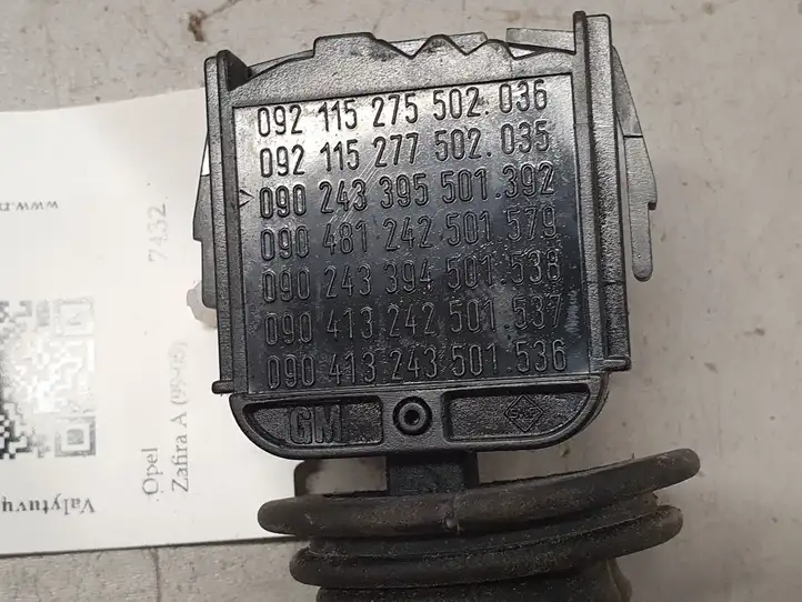Opel Zafira A (1999 - 2003) 092115275202036 Переключатель стеклоочистителей — фото 2