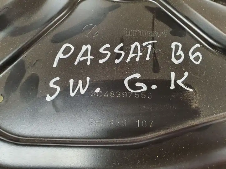 Volkswagen PASSAT B6 (2005 - 2010) 3C4839755G Механический стеклоподъемник задней двери — фото 2