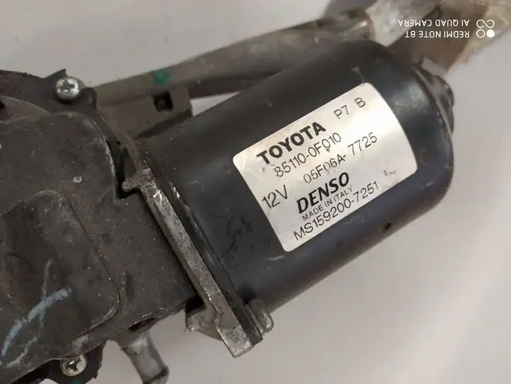 Toyota Corolla Verso AR10 (2004 - 2009) 851100F010 Комплект механизма стеклоочистителей — фото 2