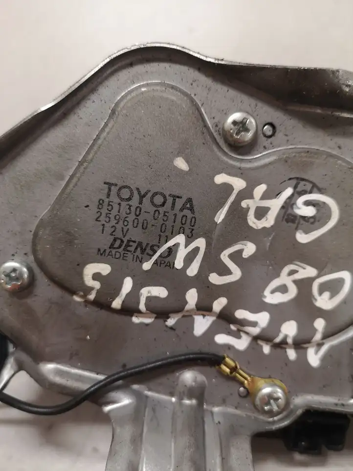 Toyota Avensis T250 (2003 - 2006) 8513005100 Двигатель стеклоочистителя заднего стекла — фото 2