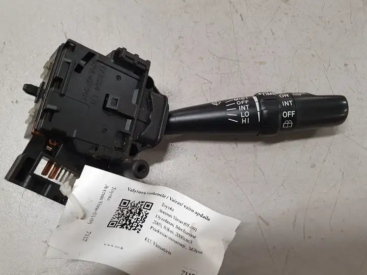 Toyota Avensis Verso (2004 - 2009) 8465228640 Переключатель стеклоочистителей — фото 1